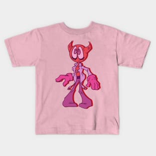 Devil (Pink) Kids T-Shirt